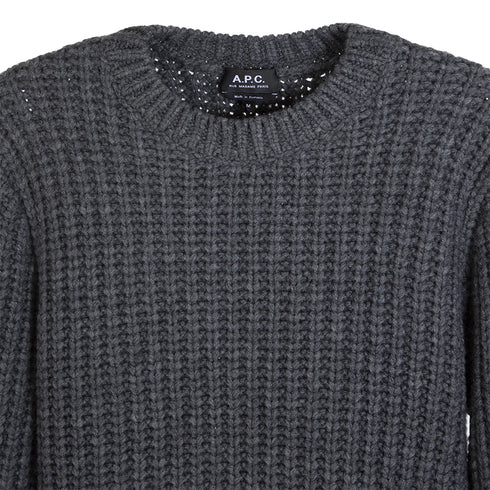 A.P.C. Henri Jumper Anthracite WOAOD-H23132 Degli Uberti